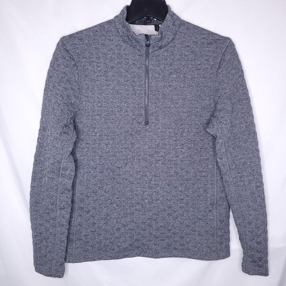 Greyson 1/4 Sweater Mens Medium Gray Wyanet